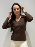 Blusa UV - Cora - Café
