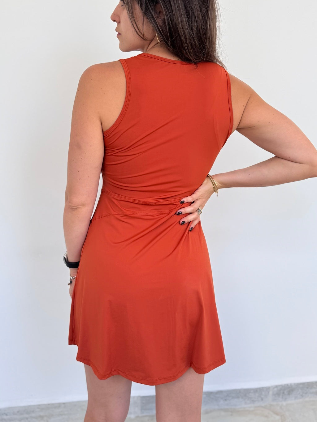 Vestido Fabi - Terracota