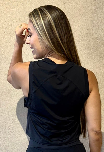Cropped - Bia - Preto