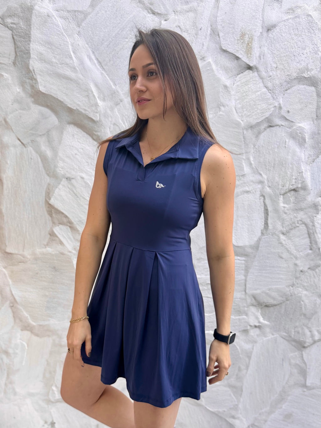 Vestido Fly - Mar Profundo