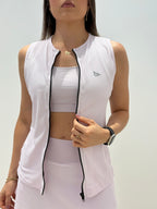 Conjunto - Saia Elisa e Colete Blenda e Top Aisha - Lilac