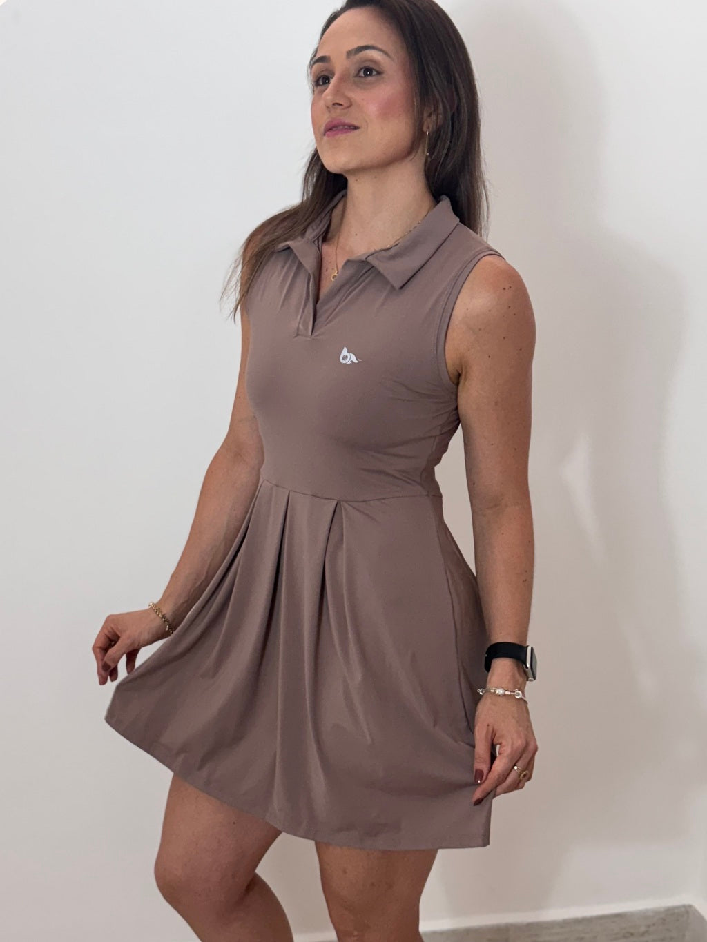 Vestido Fly - Avelã