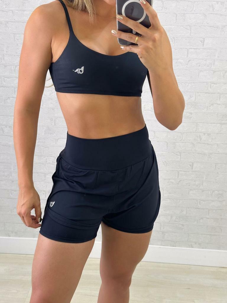 Short - Diana - Preto