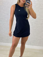 Vestido Flor - Preto