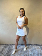 Vestido Flor - Branco