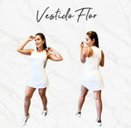 Vestido Flor - Branco